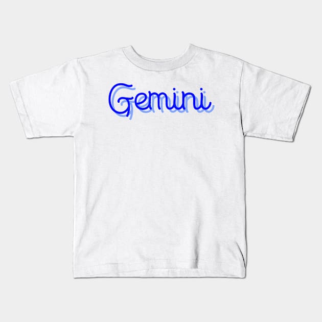 Gemini Kids T-Shirt by Sloop